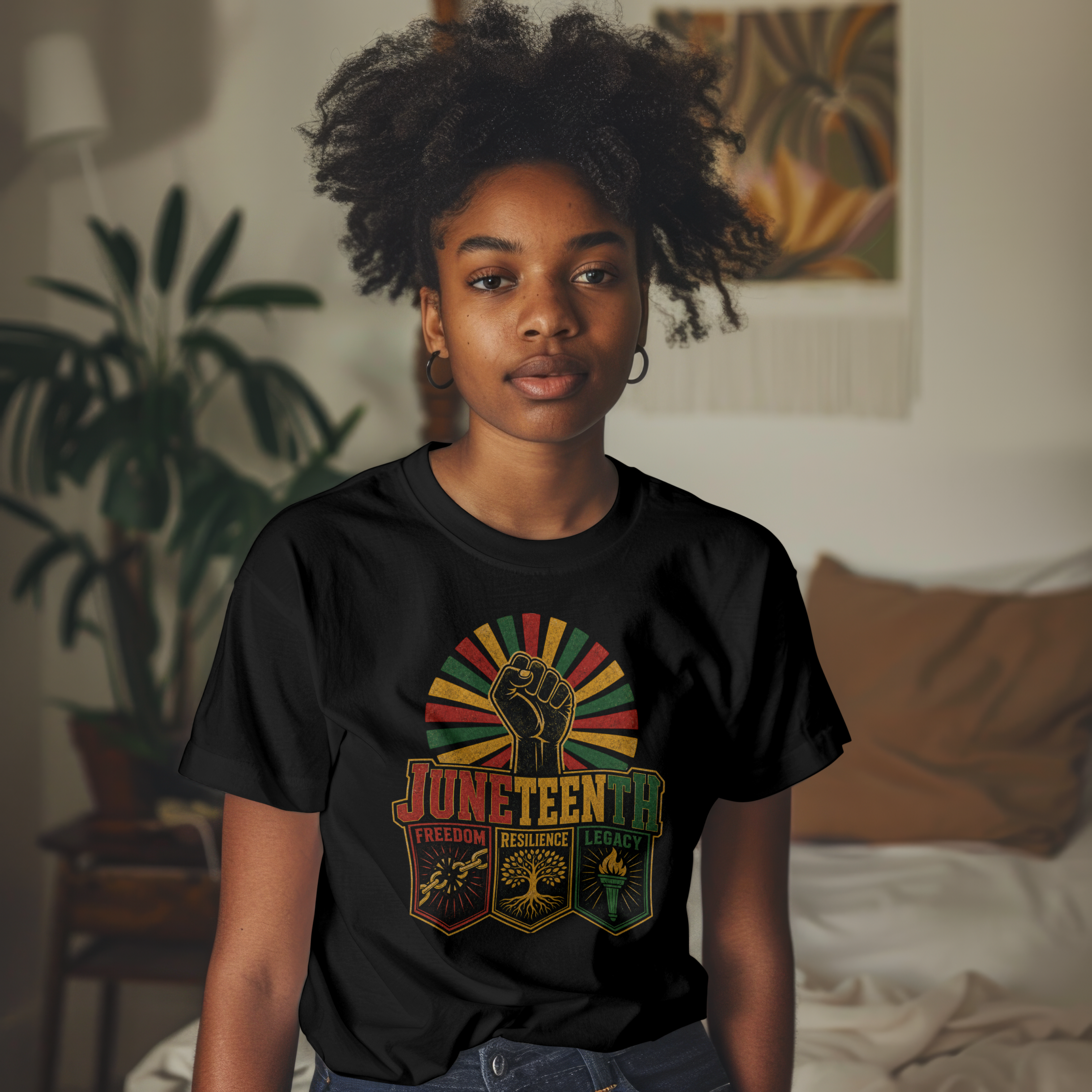 Juneteenth: Freedom • Resilience • Legacy Tee
