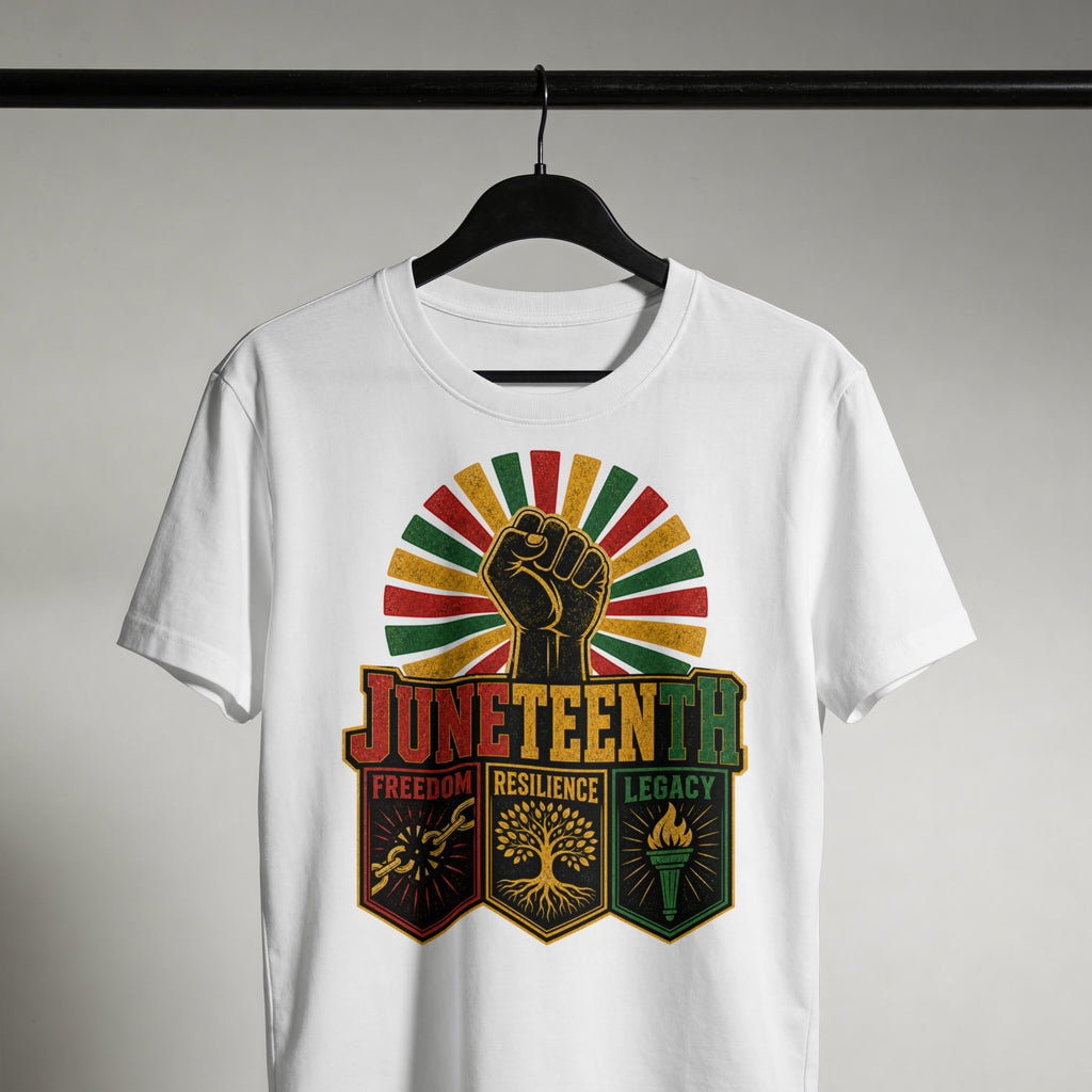Juneteenth: Freedom • Resilience • Legacy Tee