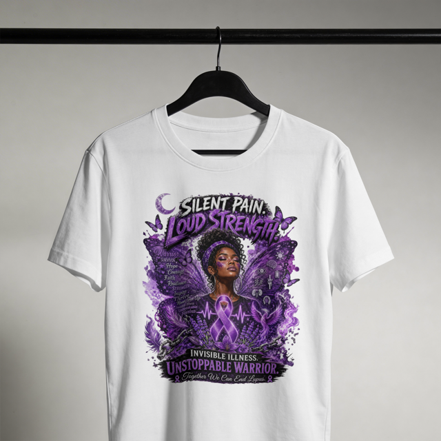 Silent Pain. Loud Strength. Lupus Awareness